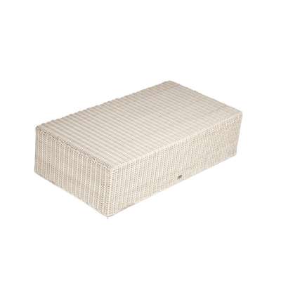 Ambar Tahiti White Rectangle Coffee Table