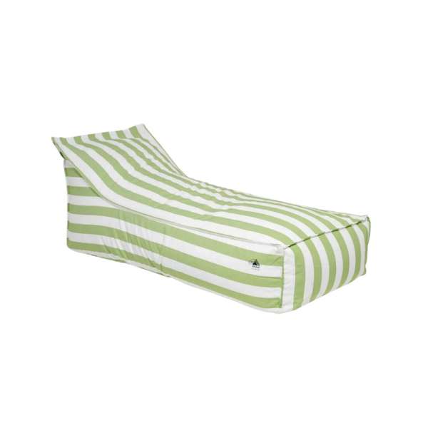 Ambar Relax Sis Green Lime Stripes Floating Bean Bag