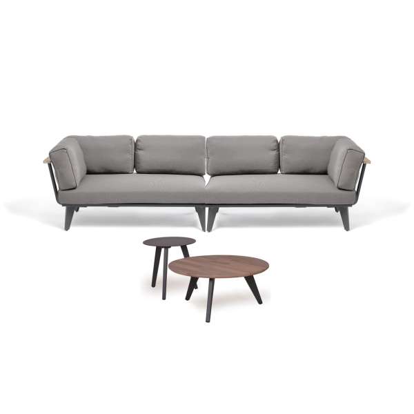 Mavis Charcoal Modular Sofa Set with Coffee Table