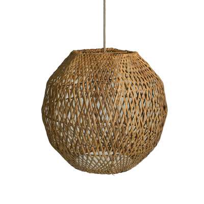 Rattan Lamp Shade Light Natural 50cm