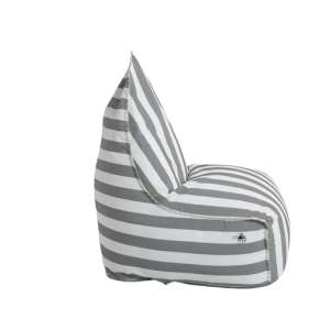 Ambar The Buddy Grey Stripes Bean Bag
