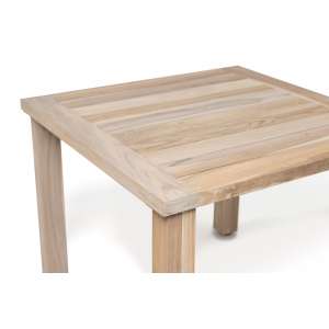 Florence Rustic Grey Square Dining Table