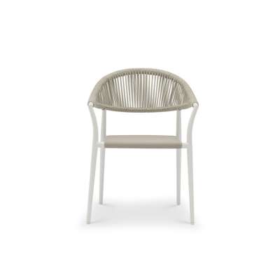 Pixl Light Grey Dining Armchair