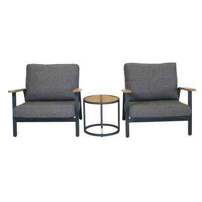 Dandy Charcoal Balcony Set
