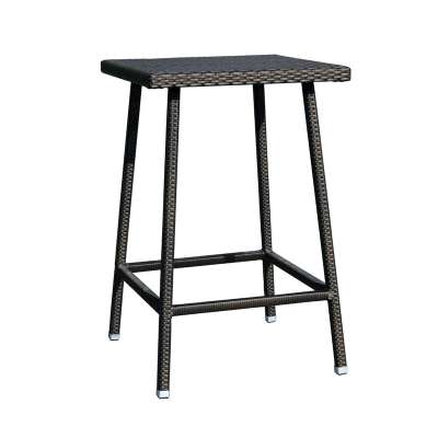 Ambar Nice Bronze Square Bar Table