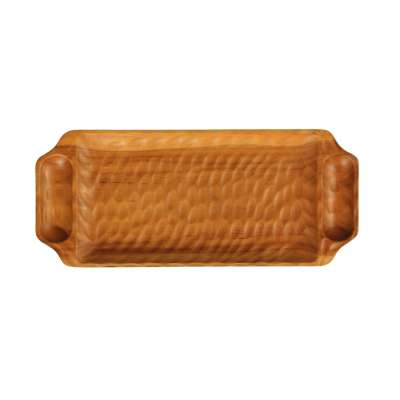 Lageme Teak Wood Tray 35.5x15cm