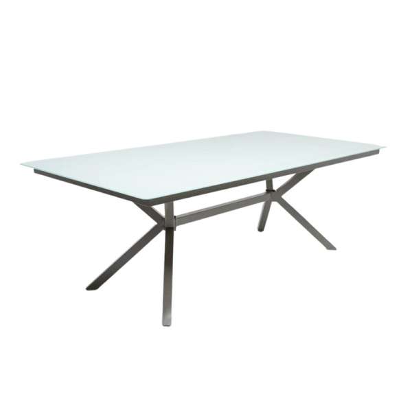 Ambar Sardinia Taupe Rectangle Dining Table