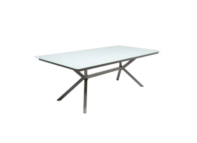 Ambar Sardinia Taupe Rectangle Dining Table