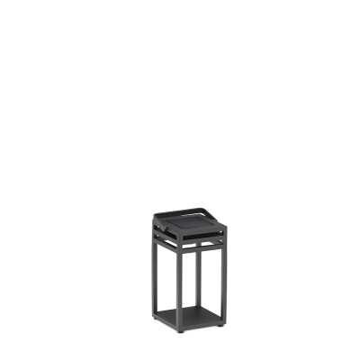 Glow Charcoal Solar Powered Table Lamp Small