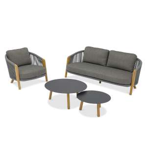 Haven Charcoal Coffee Table Set