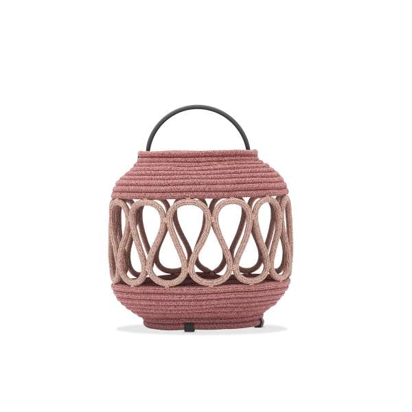 Solar Powered Pink Rope Lamp Big Model 3
