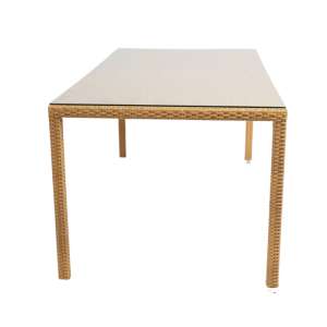 Ambar Nice Natural Rectangle Dining Table