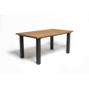 Alabama Teak Rustic Rectangle Dining Table