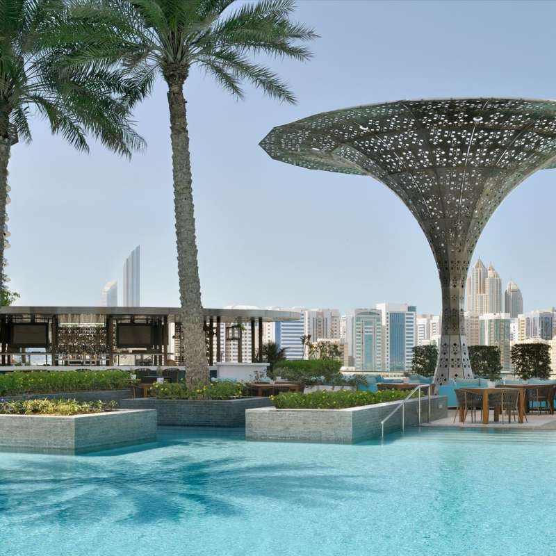 Rosewood Hotel - Glo Pool Bar - Abu Dhabi